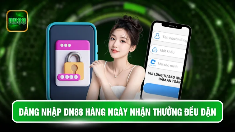 Đăng nhập DN88 hàng ngày nhận thưởng đều đặn